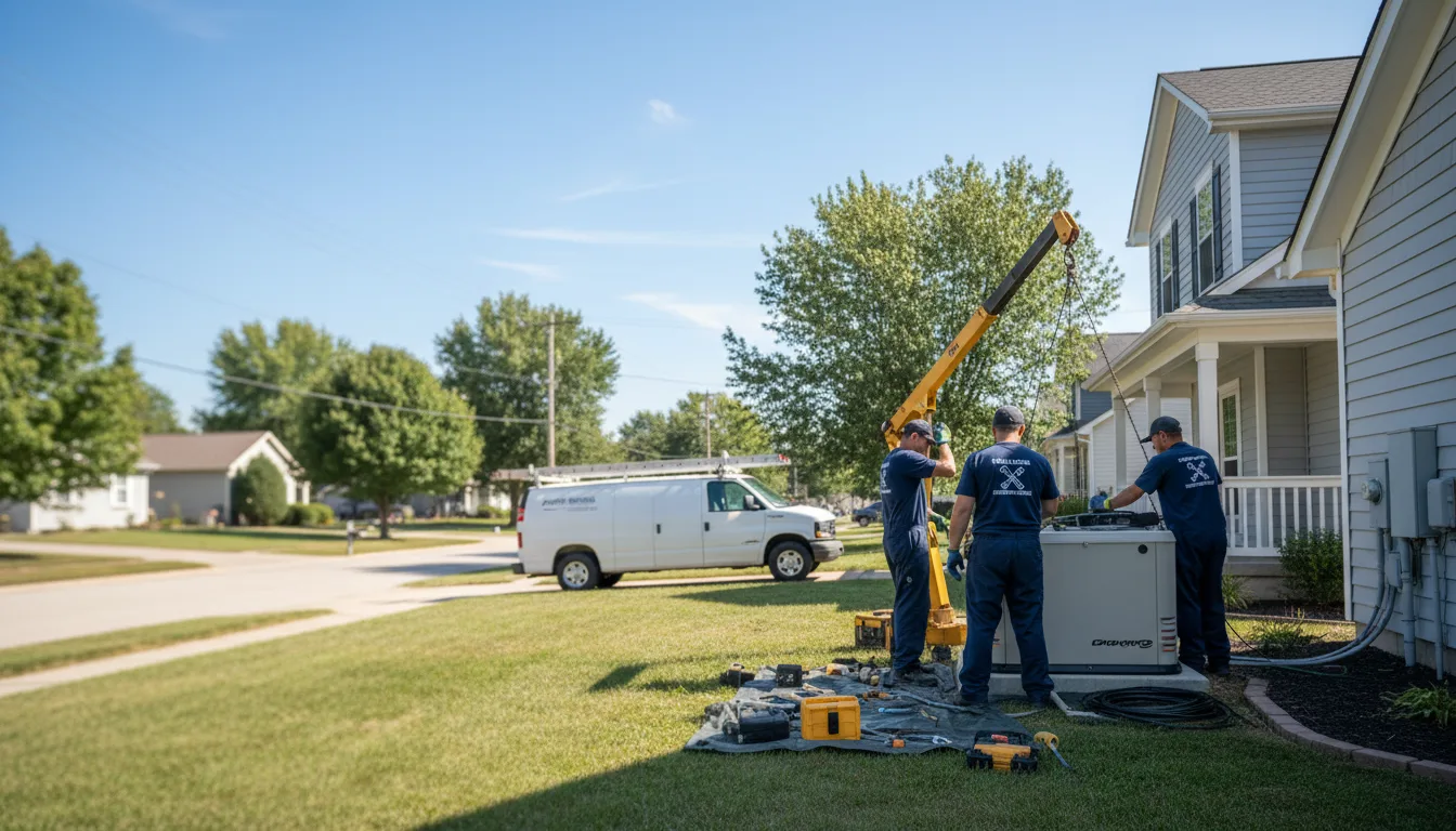 Generator Installation in Eudora, KS near me